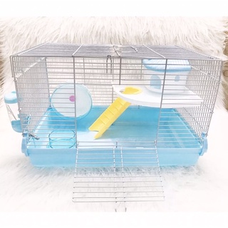 Lồng đại full phụ kiện cho hamster, thú nhỏ….