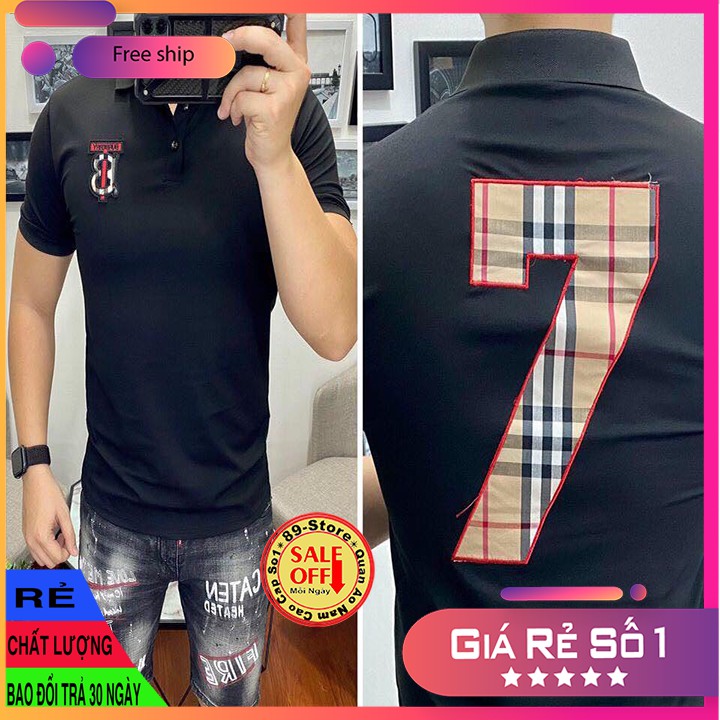 Áo Thun Nam Tay Ngắn Có Cổ Cao Cấp Thích Hợp Moi Lứa Tuổi Cam Kết Về Chất Lượng 🌟GIÁ RẺ NHẤT🌟