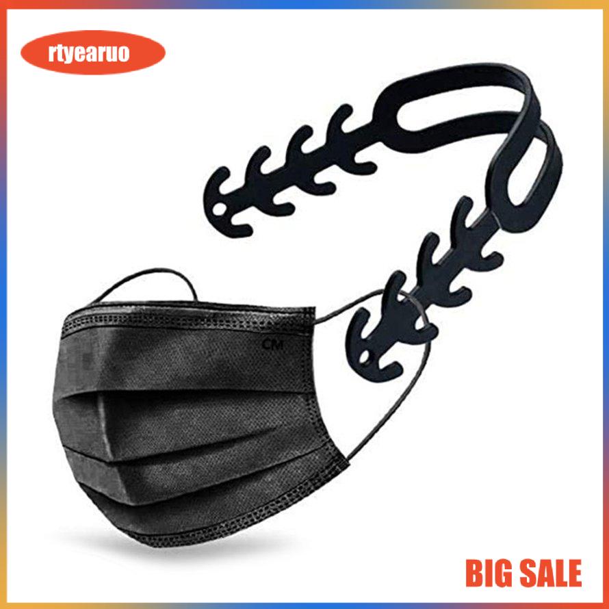 Dụng Cụ Móc Đeo Khẩu Trang Bằng Silicone Chống Rơi Có Thể Điều Chỉnh Độ Dài