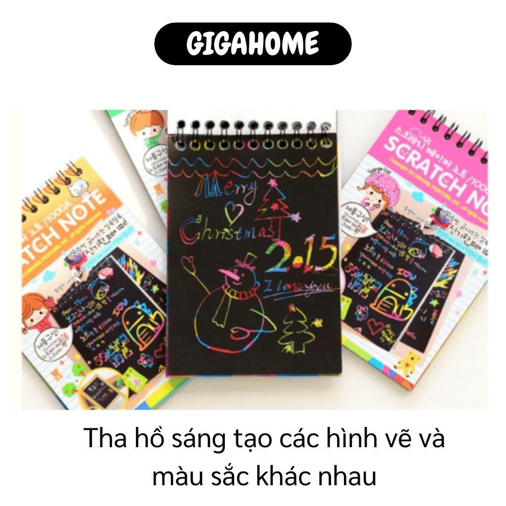 Scatch Note  ️ GIÁ VỐN Sổ cạo cầu vồng ma thuật cực kỳ cute và độc lạ 6906