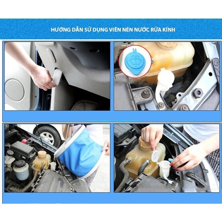 Bàn Chải Cầm Tay Chà Rửa Lốp Xe Tiện Lợi