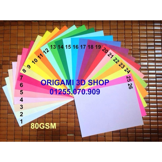 50 tờ Giấy định lượng 80gsm