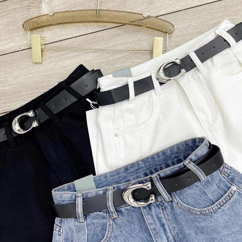 Quần short jean quần bò sooc đùi xắn gấu cạp cao lưng cao gập gấu cá tính
