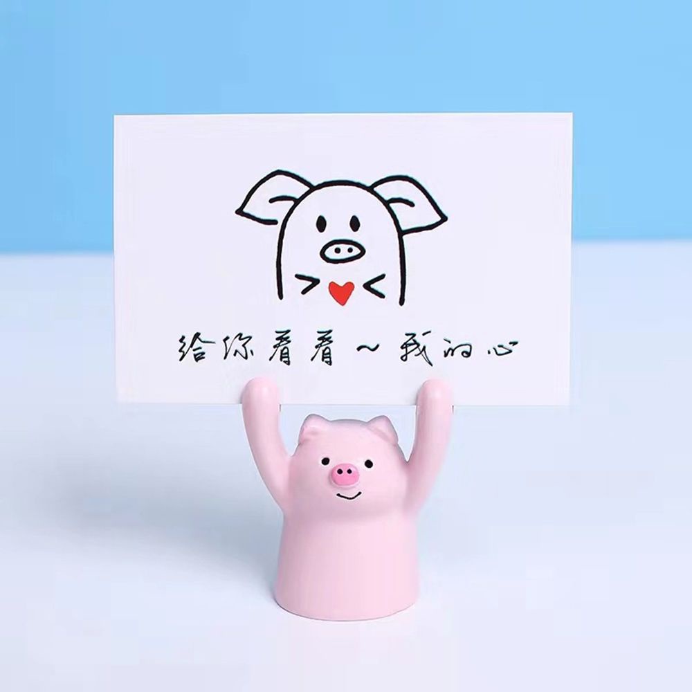 CONOPERY Mô Hình Chú Heo Mini Bằng Nhựa Resin Dễ Thương Dùng Trang Trí Bánh Kem