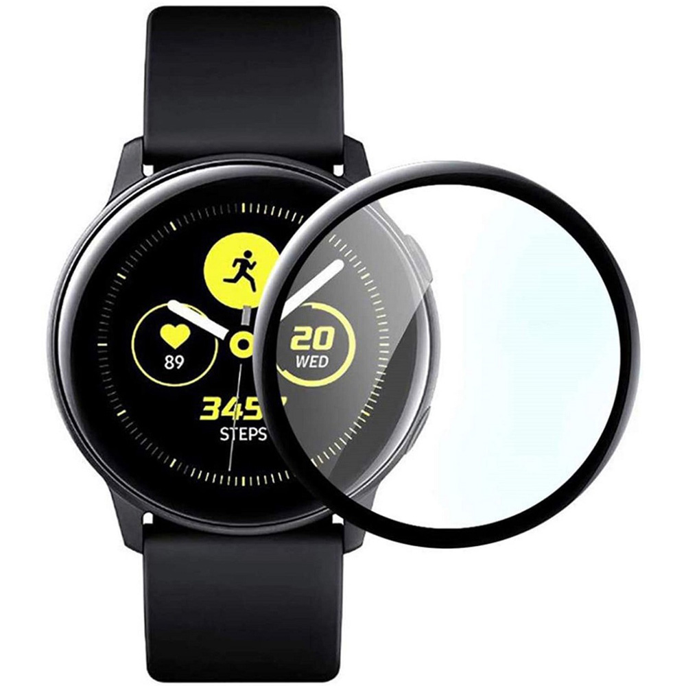 Kính Cường Lực Viền Cong 3d Bảo Vệ Màn Hình Cho Samsung Galaxy Watch Active 2 40mm 44mm Active2