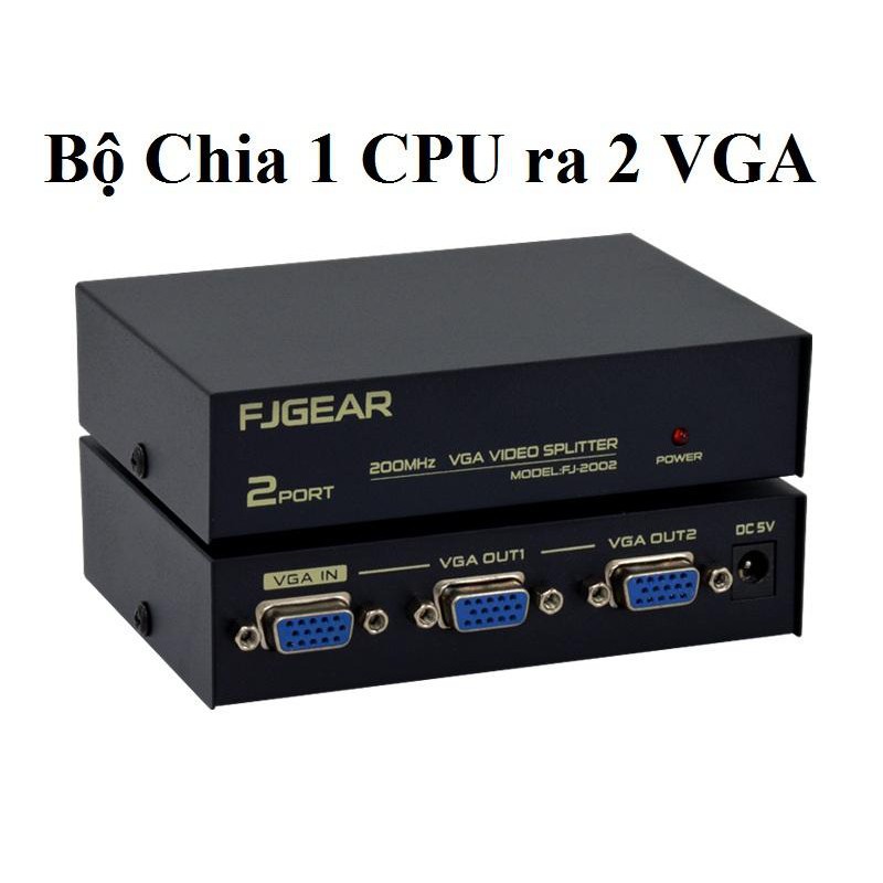 Hub Chia 1 CPU ra 2 VGA (200MHz)