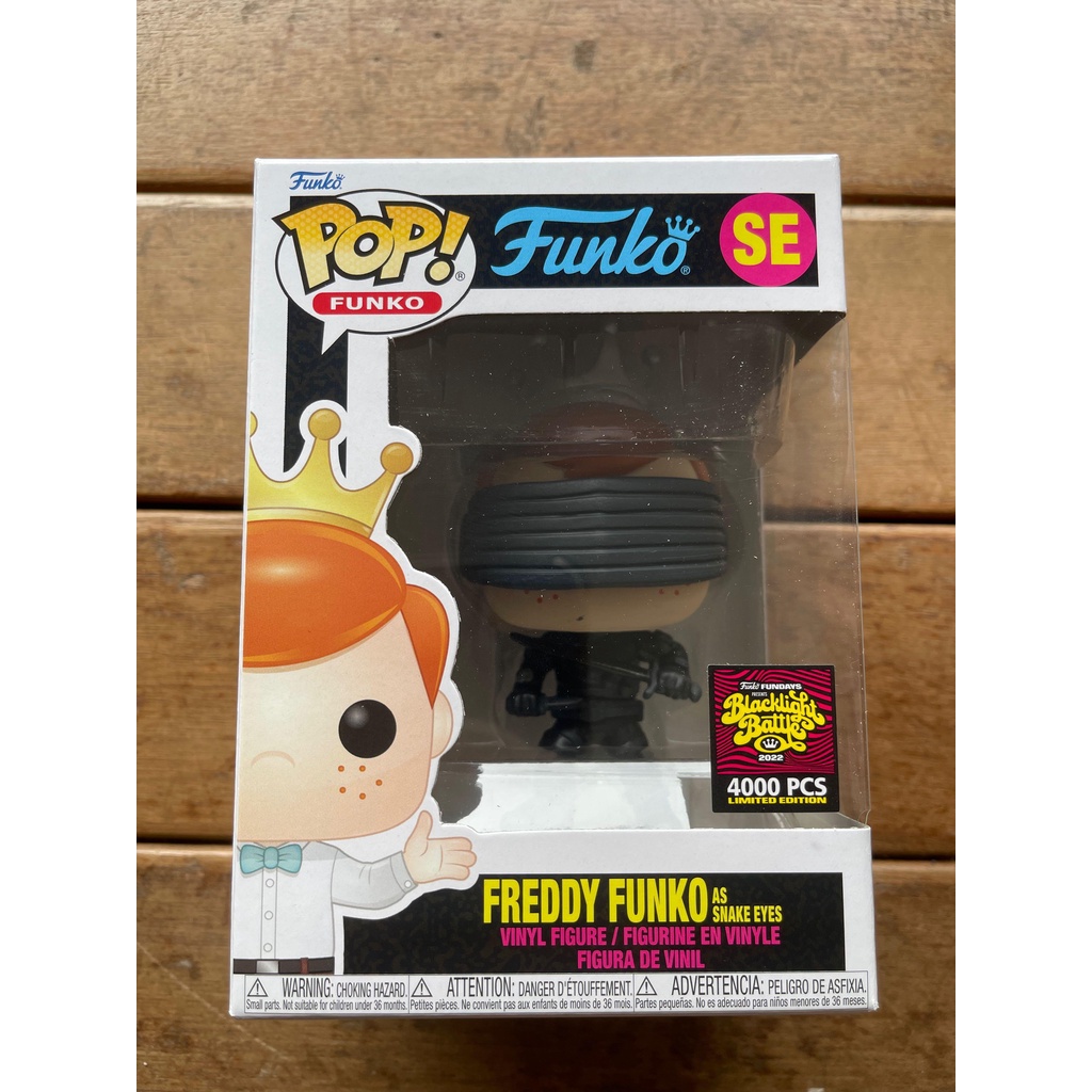 Đồ chơi mô hình funko pop SE Freddy Funko as Snake Eyes - Limited Edition