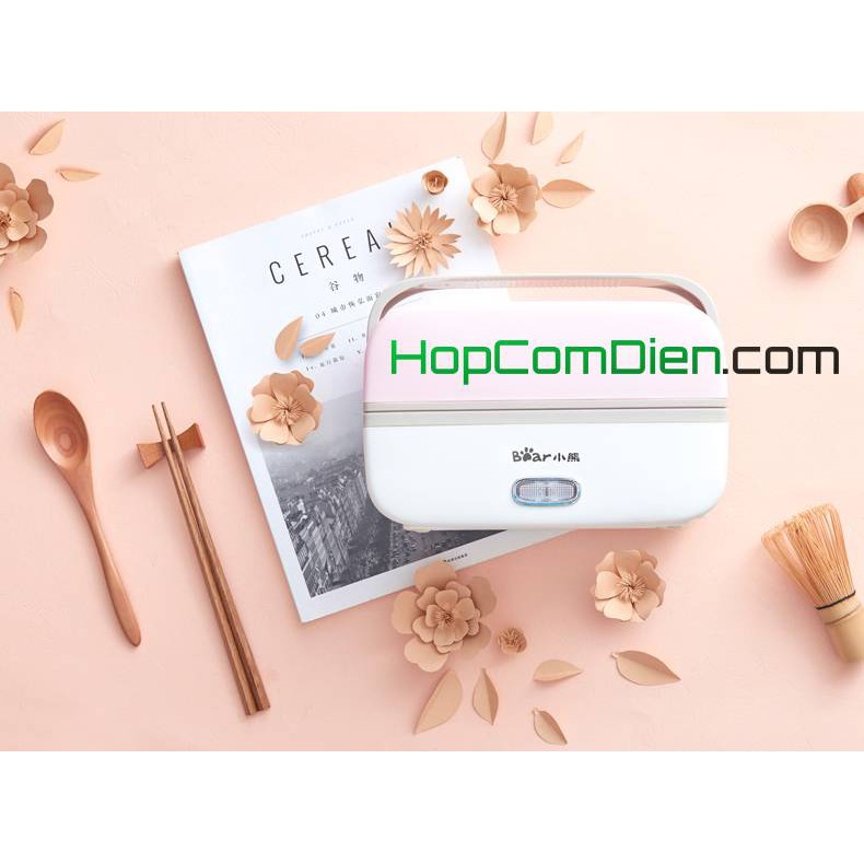 Hộp cơm hâm nóng inox 2 tầng hút chân không cao cấp B10J2 | BigBuy360 - bigbuy360.vn