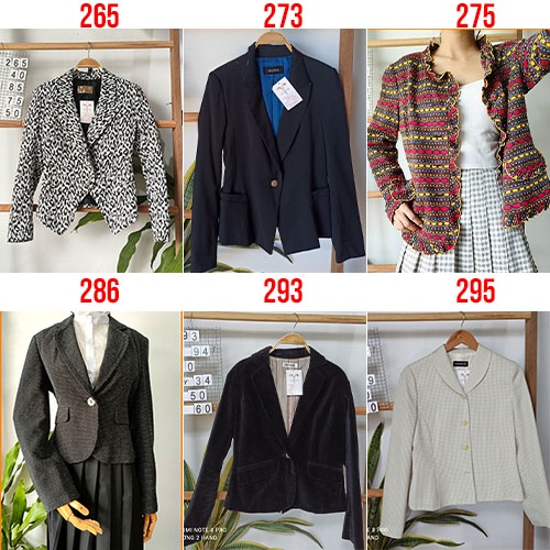 (2hand) Áo Blazer Nữ Dáng Ngắn và Lửng | BigBuy360 - bigbuy360.vn