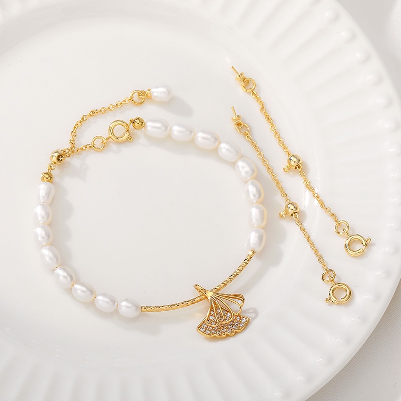 Phụ Kiện Giá Đỡ 14K Màu Vàng Đồng Kèm Giá Đỡ Kim Tự Làm Trang Sức Vòng Tay/Dây Chuyền