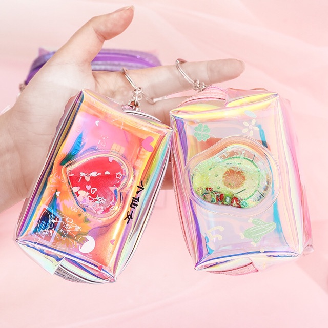 Ví móc bóng bơ đào dâu