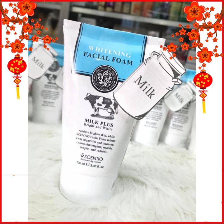 SỮA RỬA MẶT TRẮNG DA SỮA BÒ MILK PLUS - Thái Lan | BigBuy360 - bigbuy360.vn