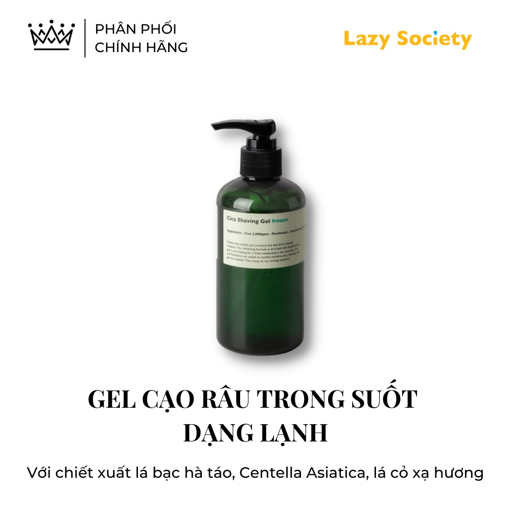 GEL CẠO RÂU trong suốt  dạng lạnh