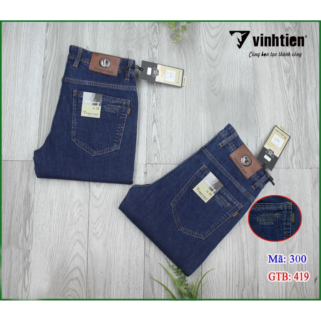 Quần Jeans Nam Cotton Cao Cấp Vĩnh Tiến 419