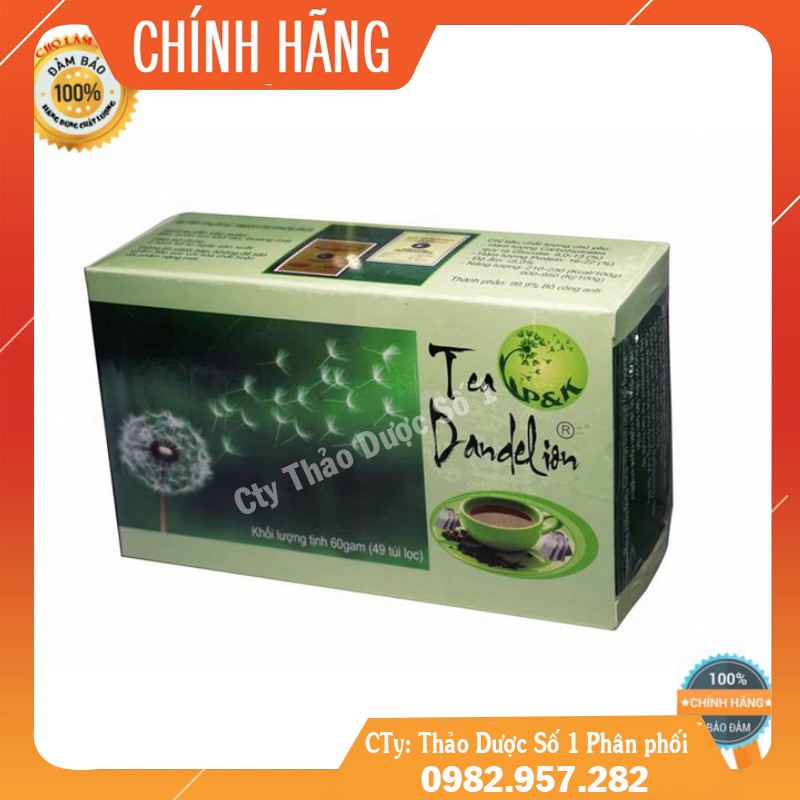 [Chính hãng, date mới] Trà Bồ Công Anh P&K - mát gan, giải độc, ngừa ung thư TDSO1