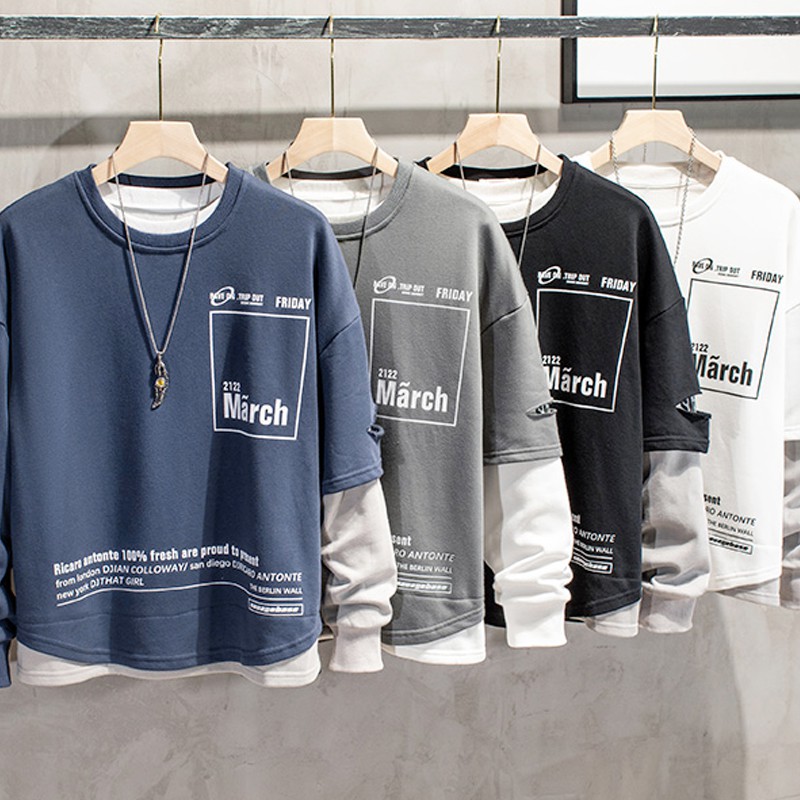 Áo Tay Dài Phong Cách Hip Hop Năng Động Cho Nam | BigBuy360 - bigbuy360.vn