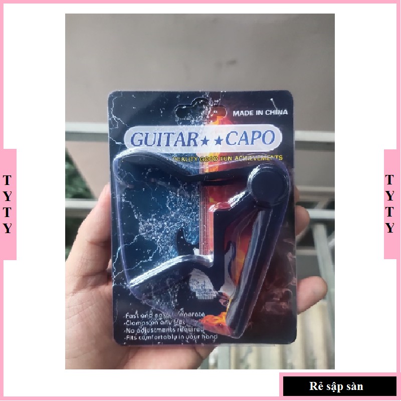 CAPO GUITAR ACOUSTIC chất liệu kim loại TYTY