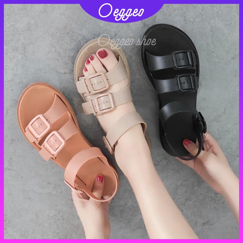 Giày Sandal Đế Bệt Phong Cách La Mã Thời Trang Mùa Hè 2020 Mới Mẻ
