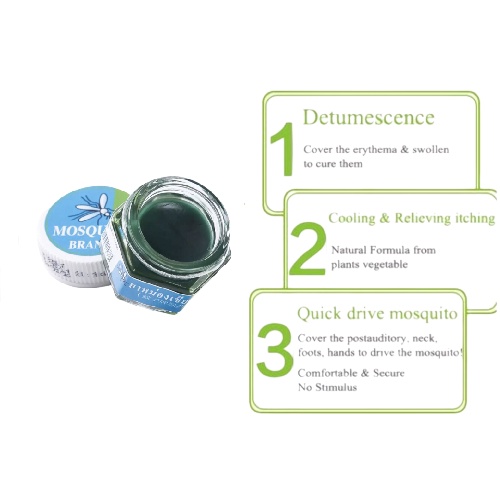 [Bảo Vệ Bé Yêu] Kem Chống Muỗi Đốt Cho Bé Làm Dịu Vết Đốt Sưng Ngứa Green Balm Mosquito Brand