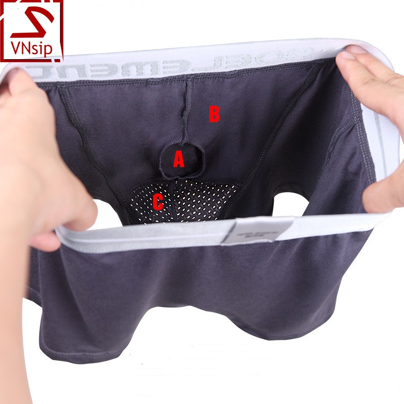 Quần Lót Nam, Quần Xì Nam Cao Cấp, Quần Sịp Boxer Cotton, Co Giãn, Thông Hơi Cho Mùa Hè Mát Mẻ - Vietsip