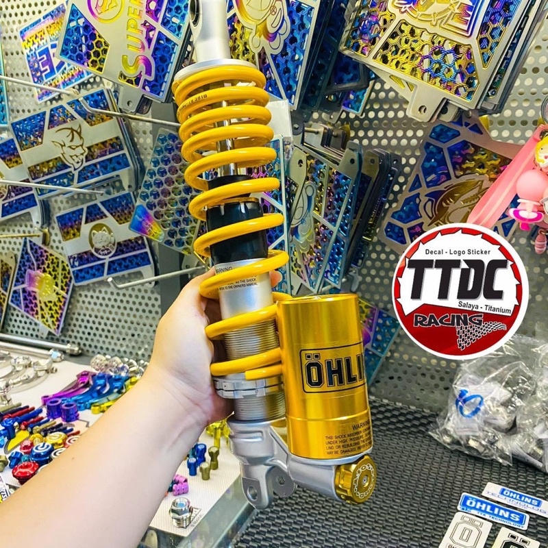 [Mã LIFEXANH03 giảm 10% đơn 500K] Phuộc Ohlins 1:1 gắn Vario Ab Vision Scoopy Lead