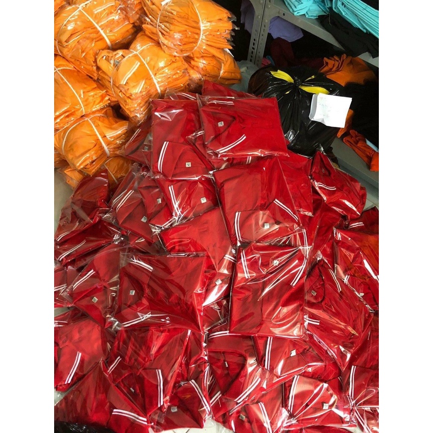 [GIÁ XƯỞNG]Áo THUN nam - nữ MÀU XANH KÉT vải Cá Sấu poly cổ dệt bo cao cấp | BigBuy360 - bigbuy360.vn