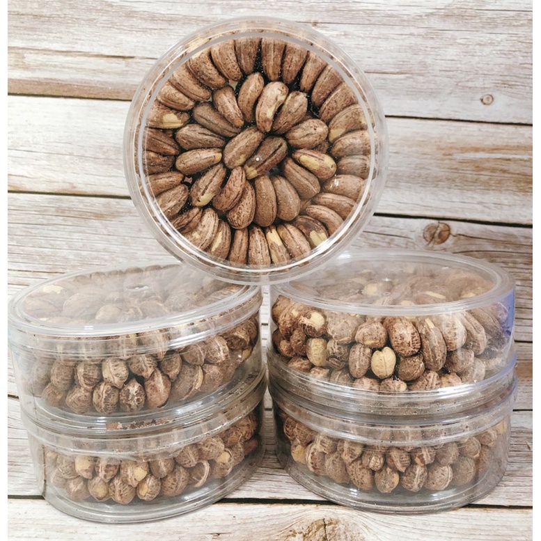 Hạt điều rang muối Bình Phước A Cồ loại 1 xếp hoa 500gr/hộp xếp hoa, hạt điều rang muối nguyên lụa