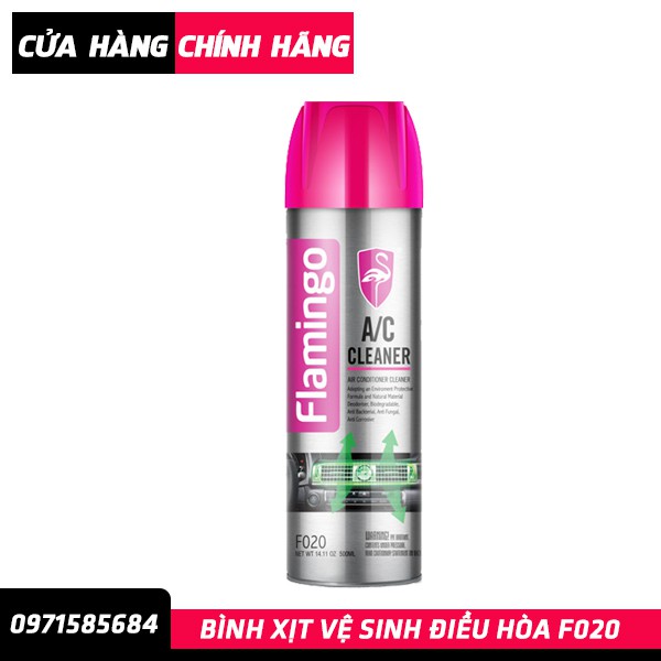 Bình Xịt Vệ Sinh Điều Hòa Flamingo 500ml