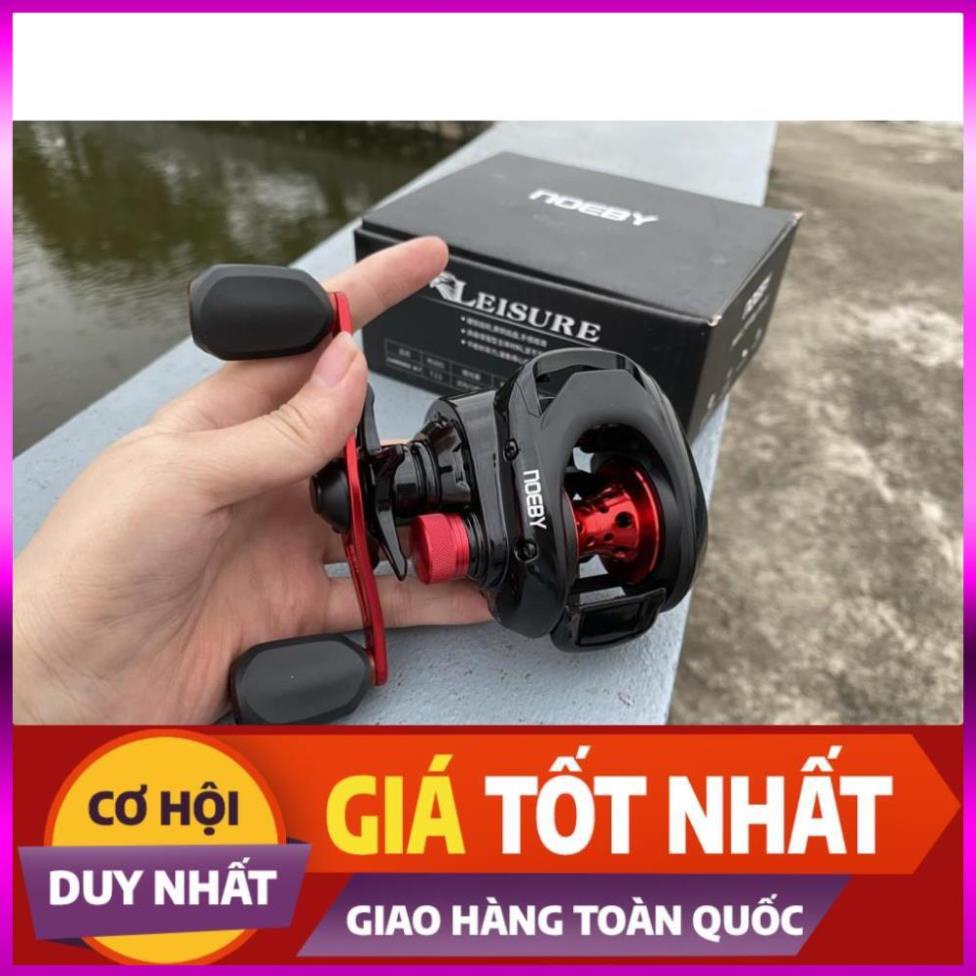 [Xả Kho 3 Ngày] Máy Câu Cá Noeby Leisure  K7_ Hàng Chính Hãng_Máy Ngang Câu Lure