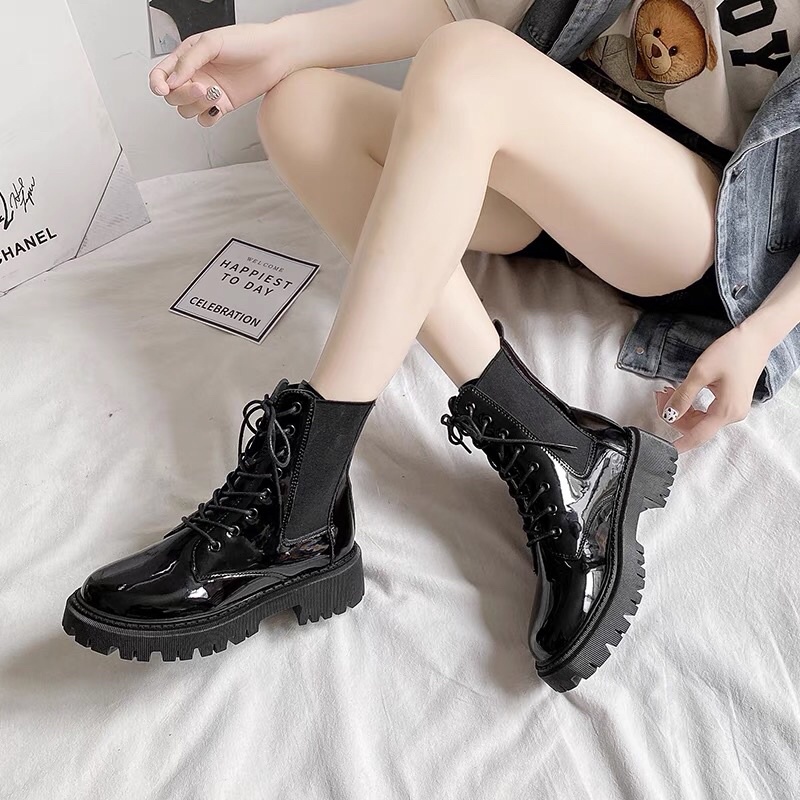 Giày boots nam Chelsea Boots Classic đế khâu Cao Cấp ( đặt lùi 1 size)