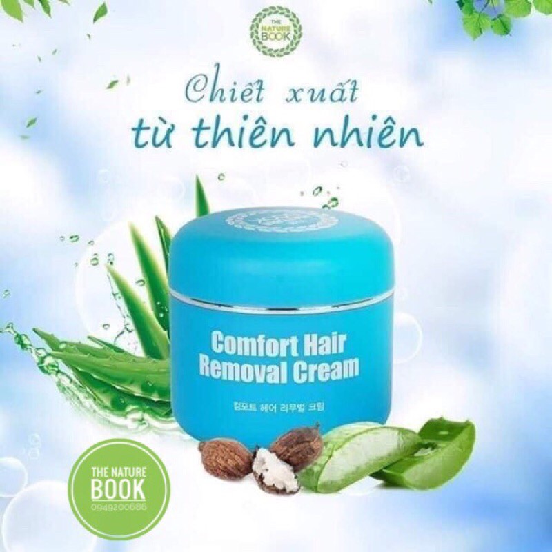 Tẩy Lông Không đau Không nóng rát The Nature Book 50 g | BigBuy360 - bigbuy360.vn