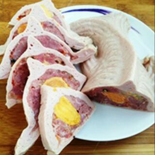 💞CHẢ PATE TRỨNG MUỐI HÌNH CON CÁ💞