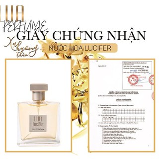 [ Chính Hãng 100% ] Nước Hoa LUA - Xạ Hương Thảo - Lucifer (50ml)