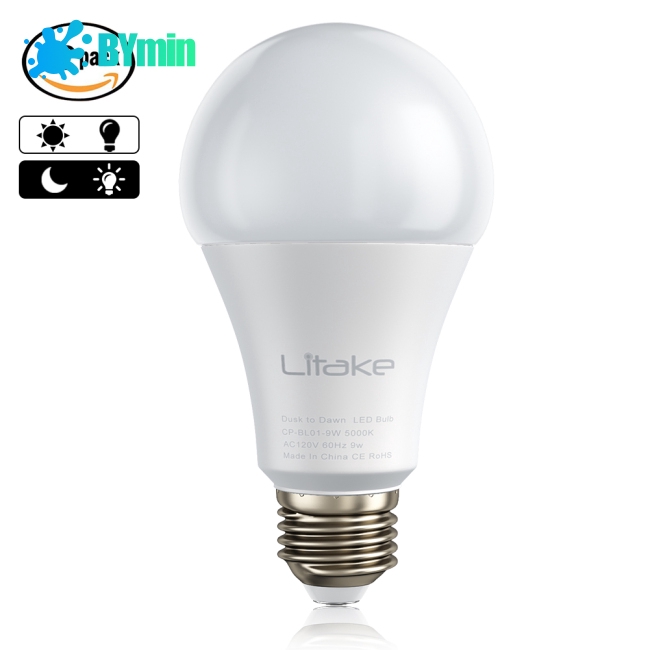 Đèn LED cảm biến A19 3000K 9 Watt 900 Lumen E26