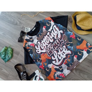 áo thun thái bigsize unisex[hình gà] KY118