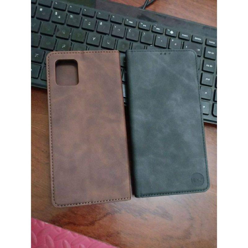 Bao da SamSung Note 20, Note 20 Ultra, Note 10 Lite, 10 Plus, Note 8, 9  dạng ví chính hãng HDK có ngăn để thẻ cao cấp