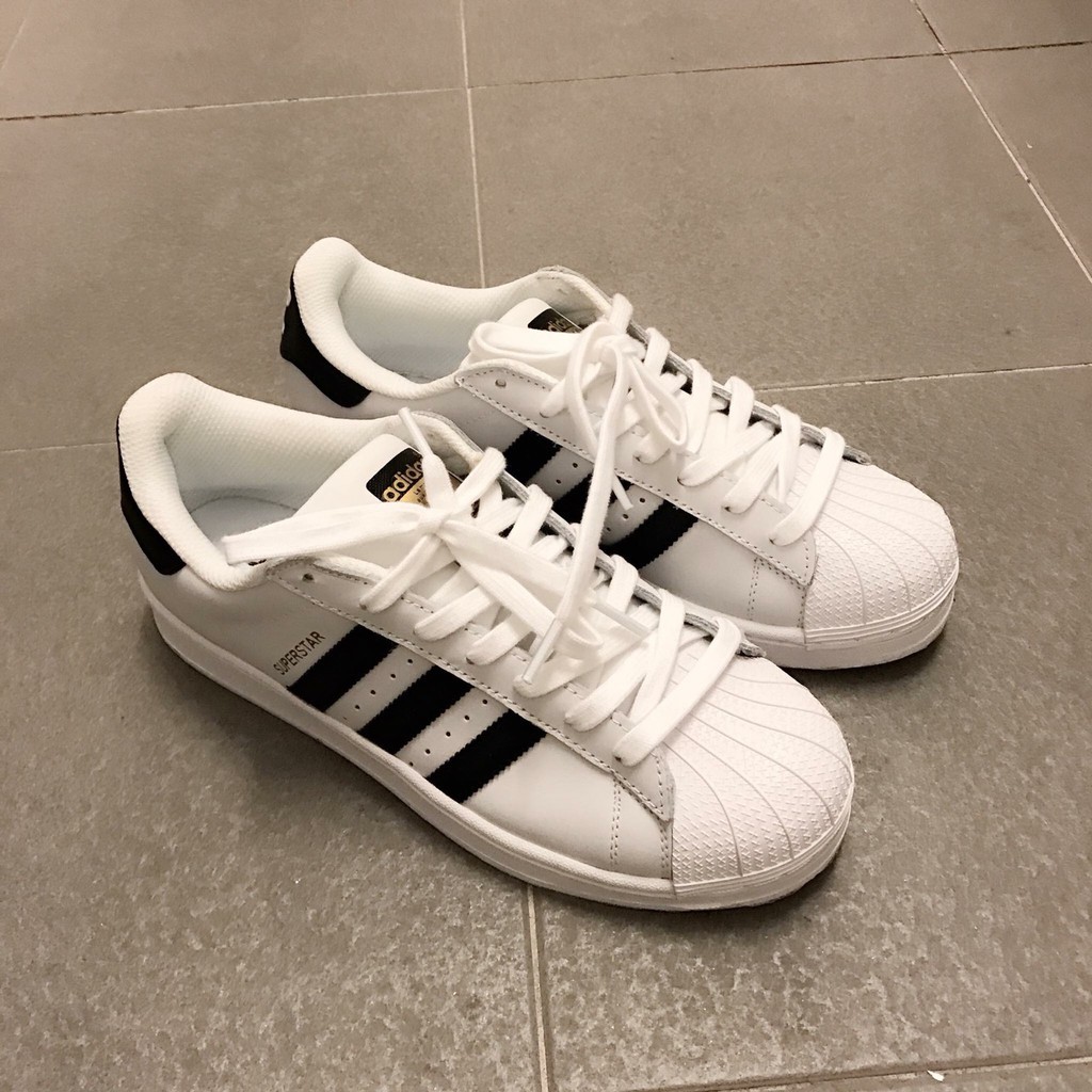 Giày Sneaker Adidas SuperStar Tem Vàng (fullbox + freeship)