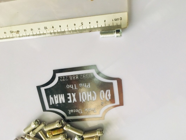 Ốc 10 ly zen ngược lắp gương | ốc inox 8 ly cực đẹp