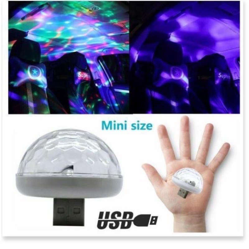 ĐÈN LED BAR NẤM USB MINI NHÁY THEO NHẠC