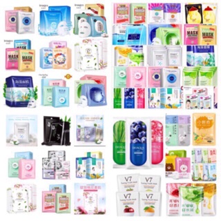 COMBO 50 MIẾNG MẶC NẠ NỘI ĐỊA TRUNG Image,Bioaqua,One Sping,Bisutang ...