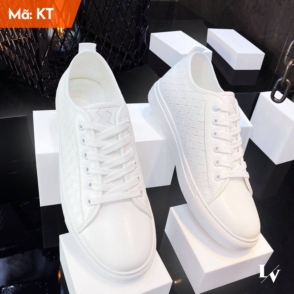 [SNEAKER NAM] Giày Thời Trang Nam Cao Cấp - GIÀY LƯỜi NAM LAZY FASHION SHOES IN BLACK OR WHITE