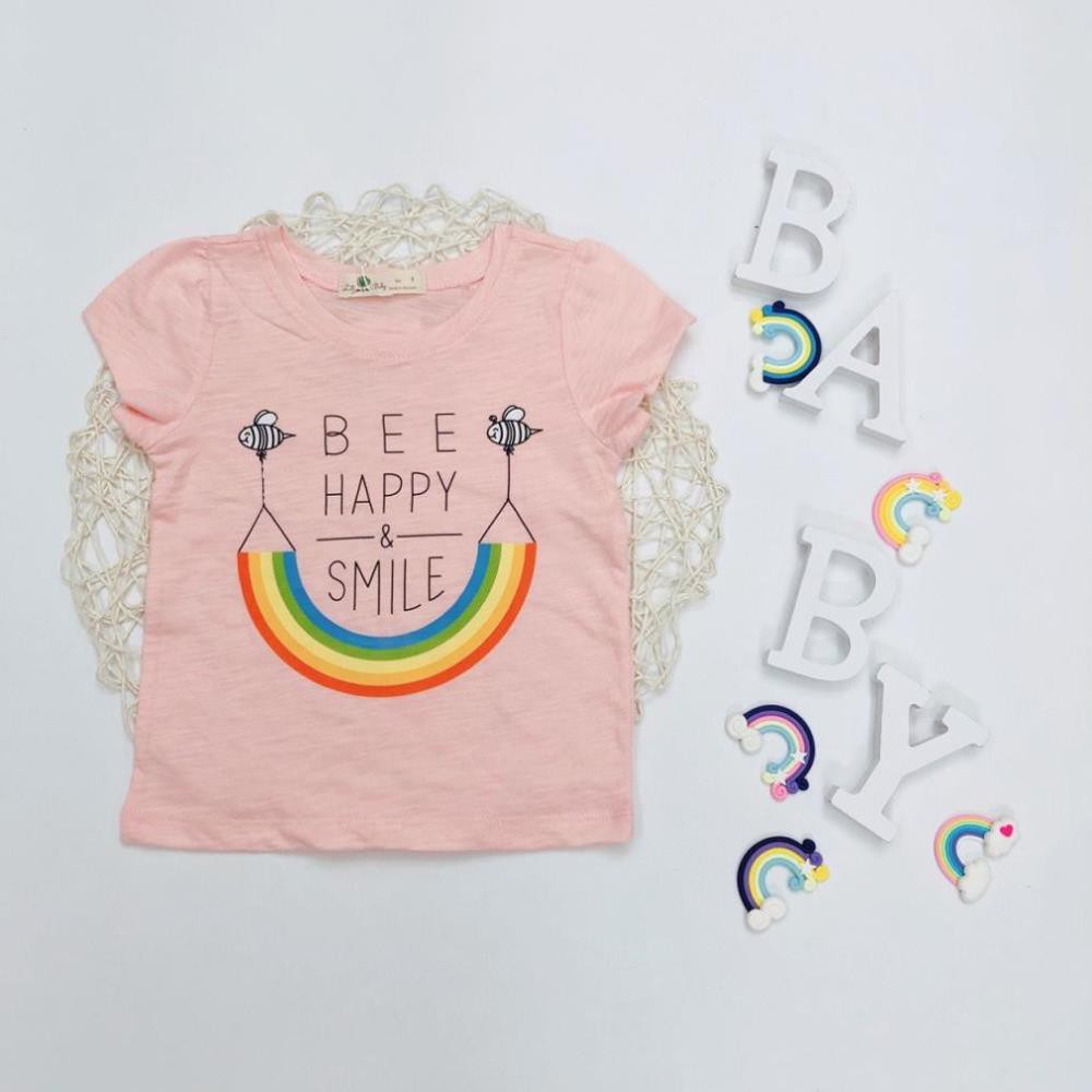 [Hàng Mới Về] Áo Thun Bé Gái, Size 1-5, Hàng Made In Vn, Chất Cotton Xược Xuất Dư Đẹp, Nhiều Màu Sắc Cho Bé Lựa Chọn