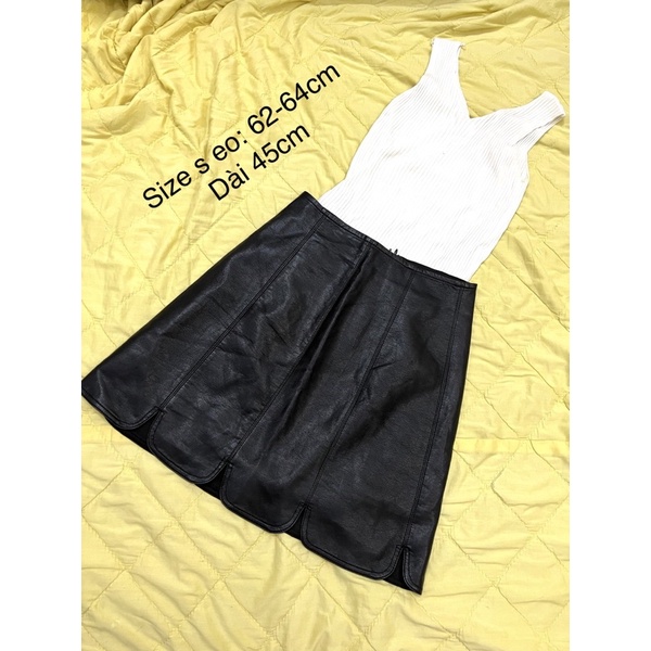 Chân váy da 2hand