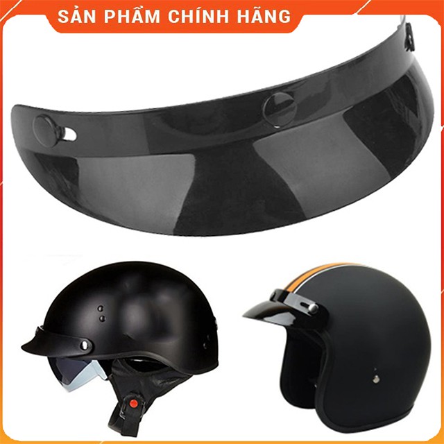 Lưỡi trai gắn mũ bảo hiểm 3/4 - vành gắn nón bảo hiểm 1/2 - nón 3/4,Chất liệu nhựa dẻo, chống nước