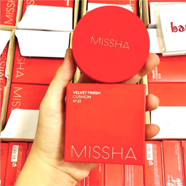 PHẤN NƯỚC MISSHA VELVET FINISH PHIÊN BẢN MỚI 15G