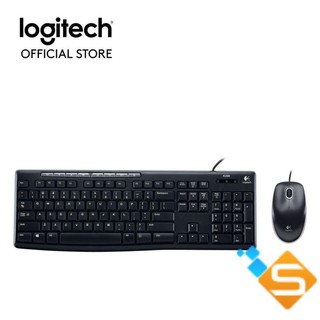 Bộ bàn phím và chuột có dây đa phương tiện Logitech MK200 - Bảo Hành Chính Hãng 3 Năm