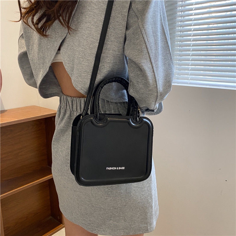 Túi Đeo Chéo Dáng Vuông Nhỏ Phong Cách Retro Thời Trang Cao Cấp Cho Nữ