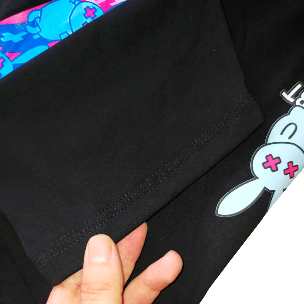 Áo thun unisex tay lỡ form rộng bad rabbit, áo phông phom rộng cổ tròn chất cotton mềm mịn giá rẻ thương hiệu Otherstyle