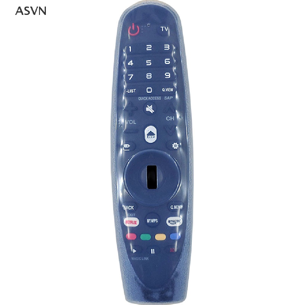 Asvn❤ Ốp Silicon Trong Suốt Cho Remote TV LG AN-MR600 / 650