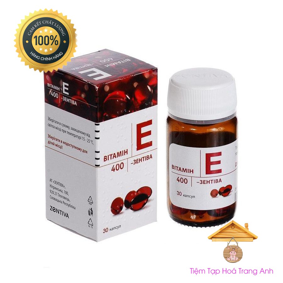 vitamin E Nga 400 lọ 30 viên